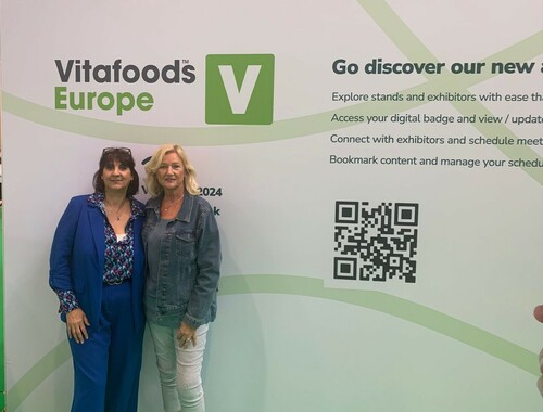 Dr Sophie Lerond, co-gérante de Nutrilys et Nora, sa responsable développement commercial étaient présentes au salon Vitafoods 2024 à Genève, au contact de ses fournisseurs et à la pointe de l’innovation ! 

#vitafoods #geneva