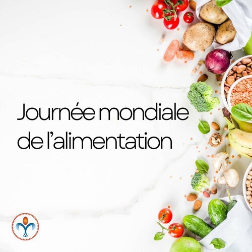 Aujourd'hui, nous célébrons la Journée mondiale de l'alimentation, une occasion de réfléchir à l'importance d'une alimentation saine et durable pour tous. 🌍🍽️ 

Cette journée nous rappelle que chaque repas est une opportunité de nourrir notre corps tout en respectant notre planète. C'est aussi un appel à l'action pour lutter contre la faim et garantir que chacun, partout dans le monde, ait accès à une alimentation suffisante, nutritive et équilibrée. 

N'attendez pas et faites de votre assiette un outil de changement positif ! 🌱🍎 

#JournéeMondialeDeLAlimentation #NourrirLeMonde #AlimentationDurable